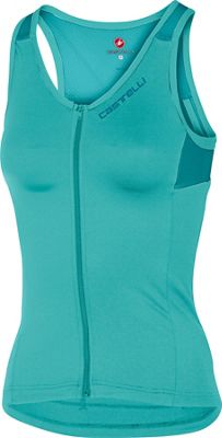 Castelli Women's Solare Top - Light Turquoise-Marine Blue - XS, Light Turquoise-Marine Blue